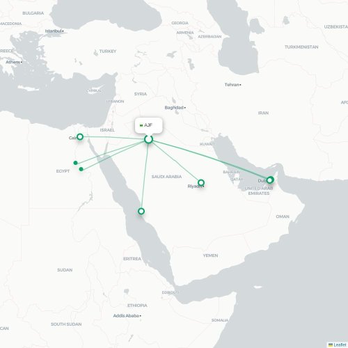 Route map   AJF 