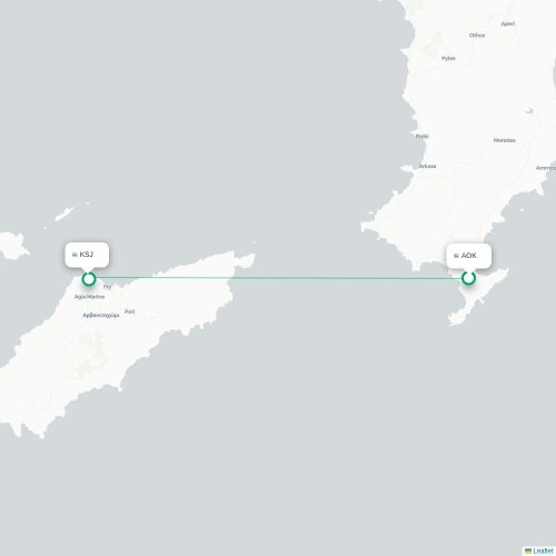 Karpathos - Fri carte du vol direct