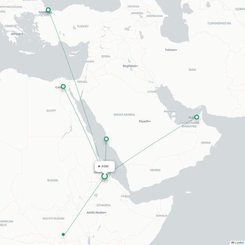 ASM routes and destination map