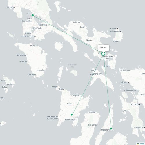 Route map Daraga  DRP 