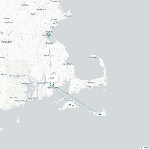 EWB routes and destination map