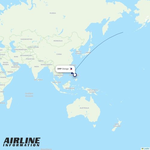 Mapa de vuelo directo Houston - Vancouver
