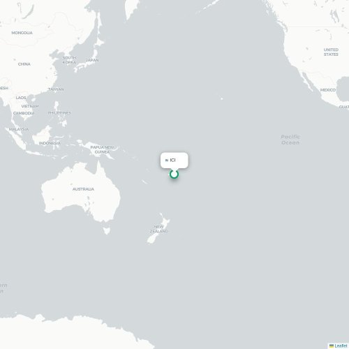 Mapa lotu bezpośredniego Cicia Island – Suwa