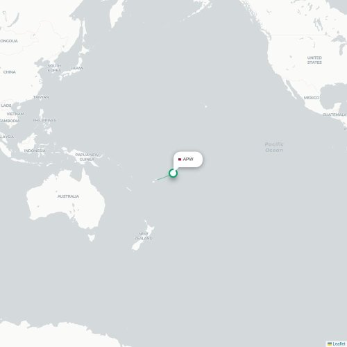 Mapa lotu bezpośredniego Kadavu Island – Nadi