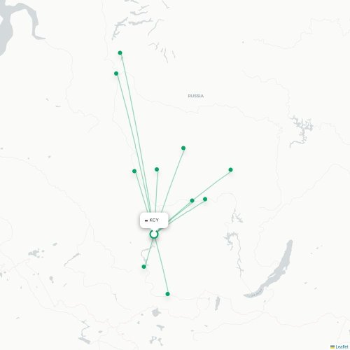 Mapa lotu bezpośredniego Kemerowo – Ułan-Ude