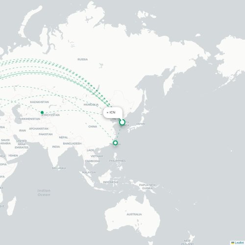 Kittila - Munich carte du vol direct