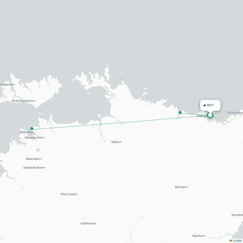 Route map   MGT airport