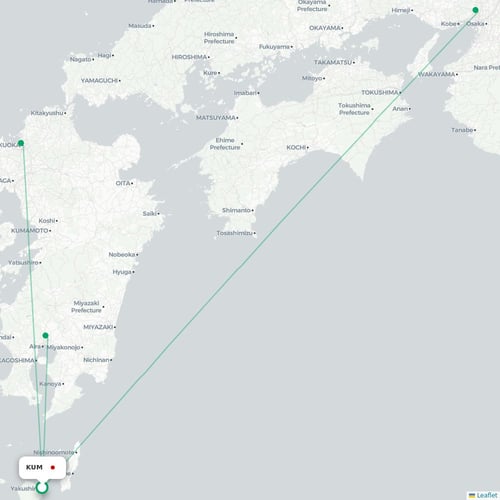 Route map   MMB airport