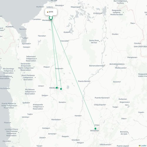 MTR routes and destination map