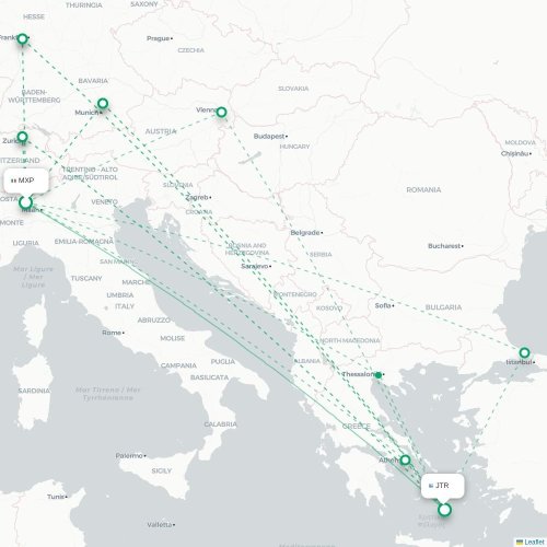 Milan - Fira carte du vol direct