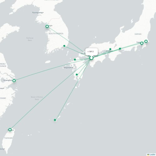 Route map Matsuyama  MYJ 