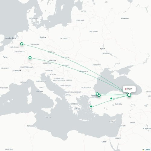 Route map Gulyali  OGU 