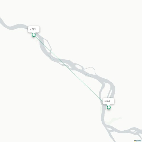 Route map Shageluk  SHX 