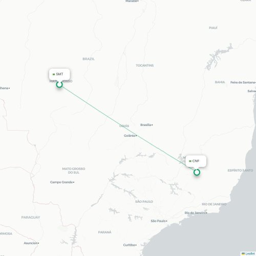 Route map Sorriso  SMT 