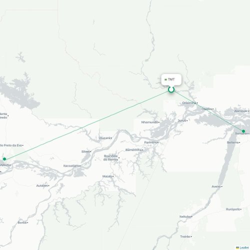 Route map Trombetas  TMT 