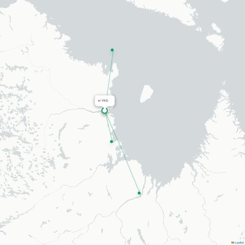 Route map   YKG 