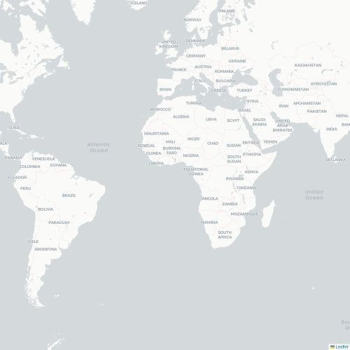 Mapa lotu bezpośredniego Yueyang – Pekin