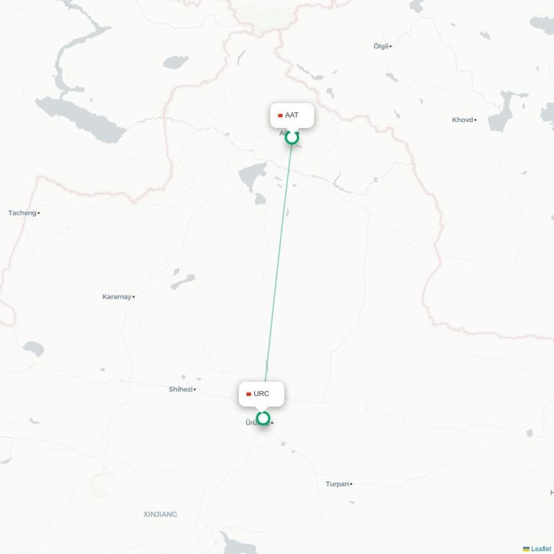 AAT - URC route map