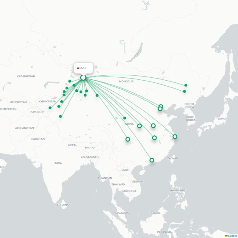 AAT - BPL route map