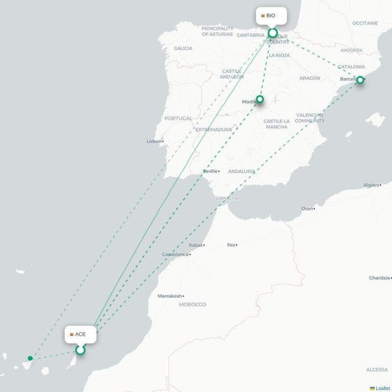 ACE - BIO route map