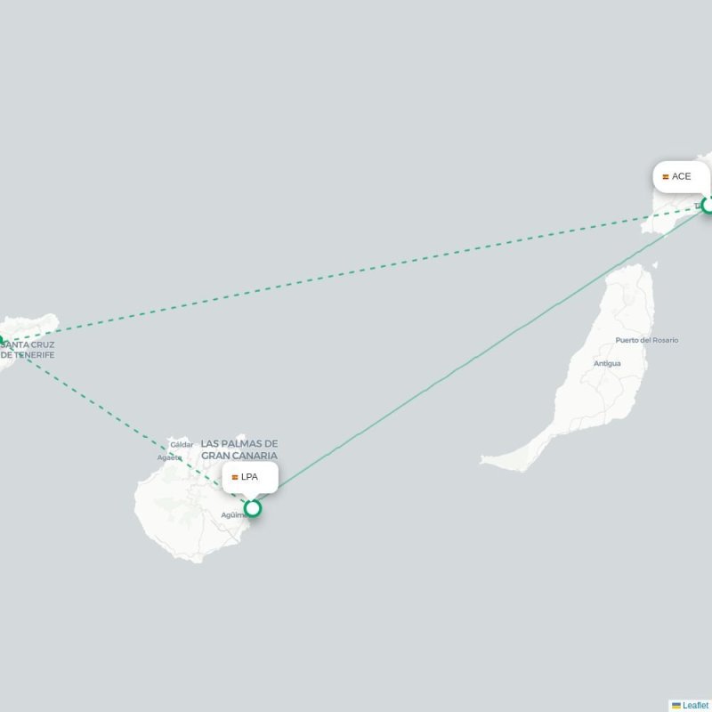 ACE - LPA route map