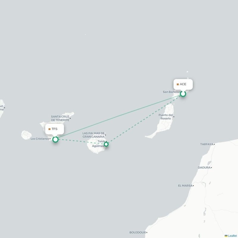 ACE - TFS route map