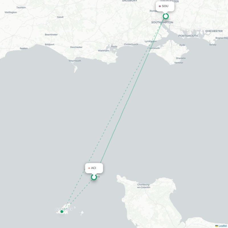 ACI - SOU route map