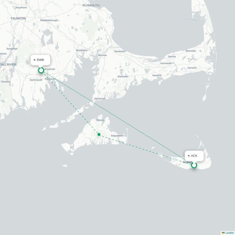 ACK - EWB route map