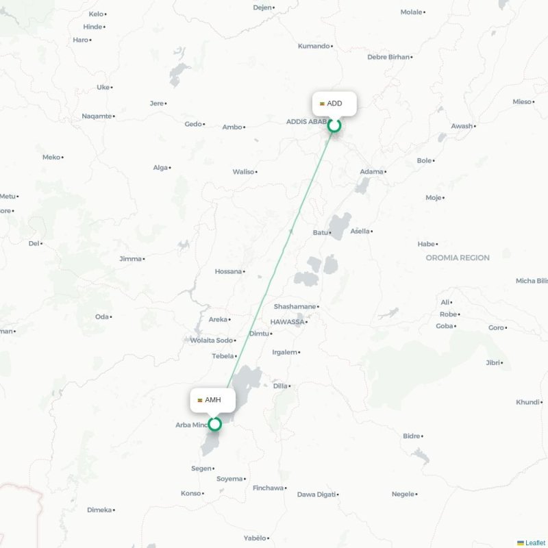 ADD - AMH route map