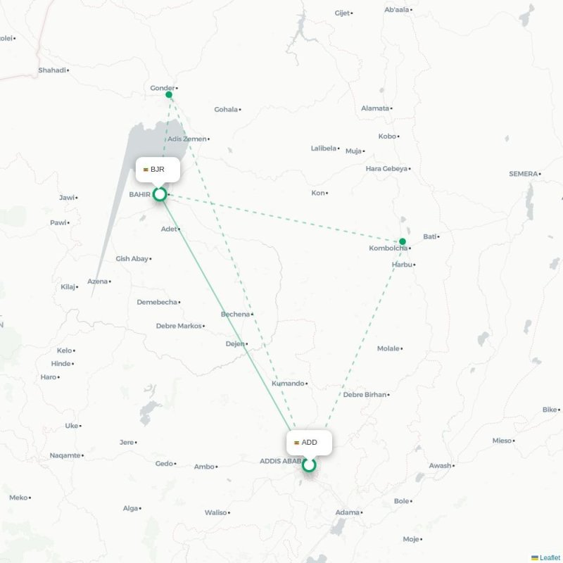 ADD - BJR route map