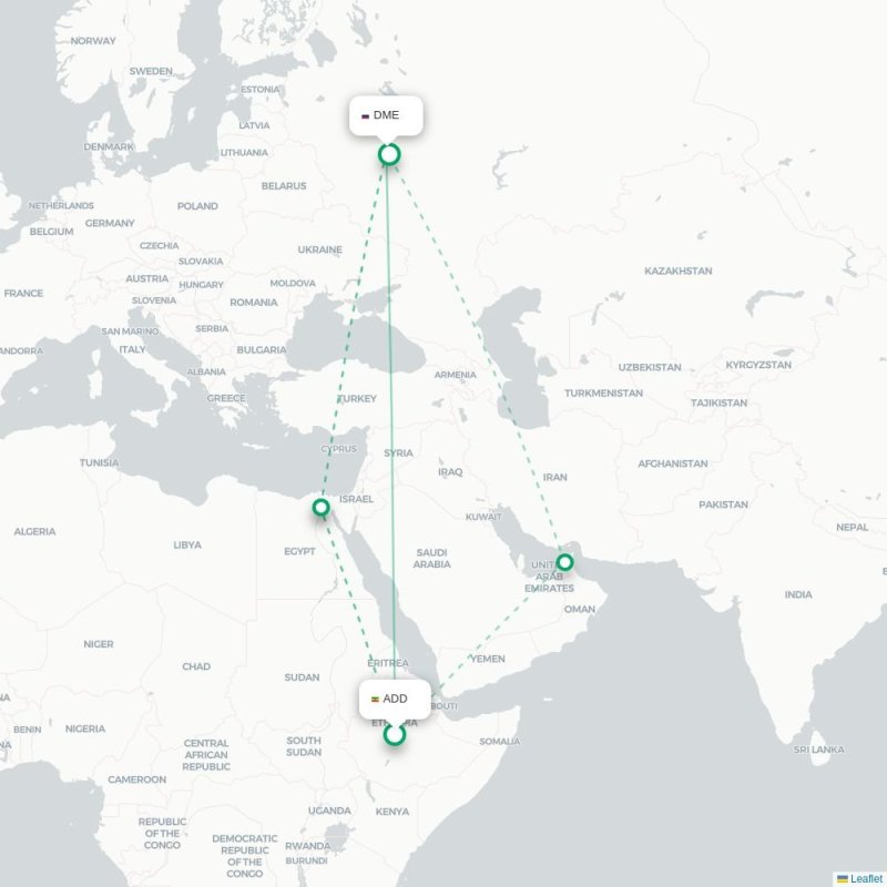 ADD - DME route map