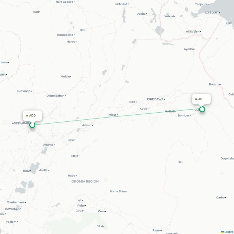 ADD - JIJ route map