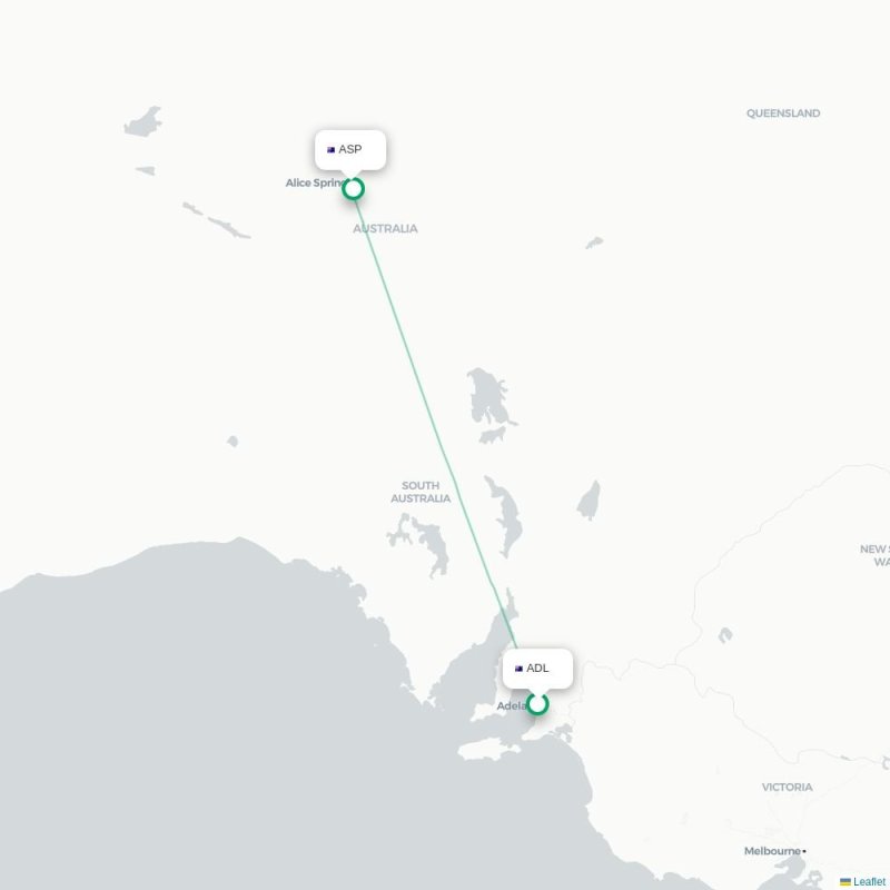 ADL - ASP route map