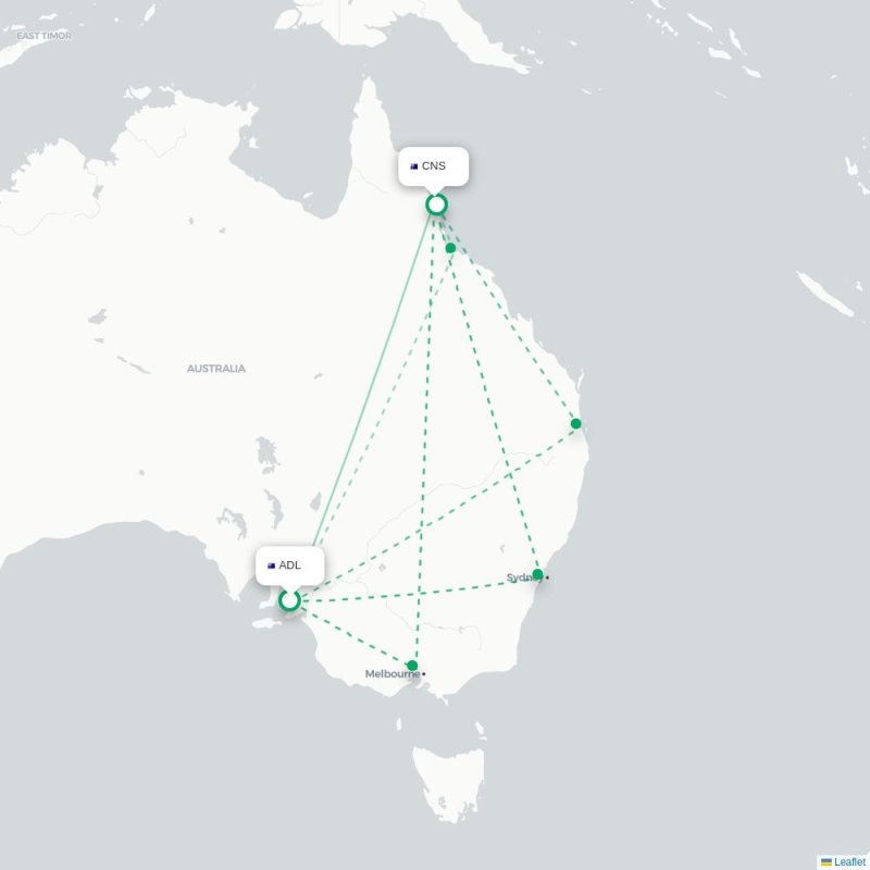 ADL - CNS route map