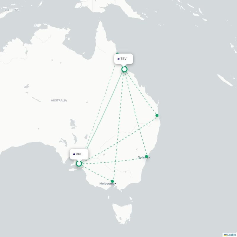 ADL - TSV route map