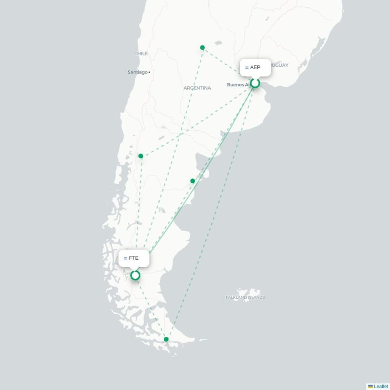 AEP - FTE route map