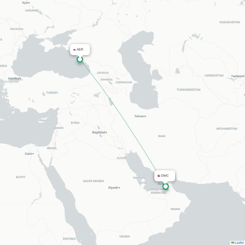 AER - DWC route map
