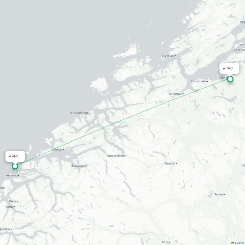 AES - TRD route map
