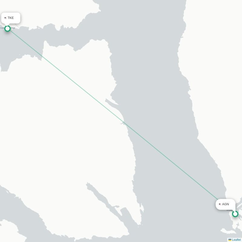 AGN - TKE route map