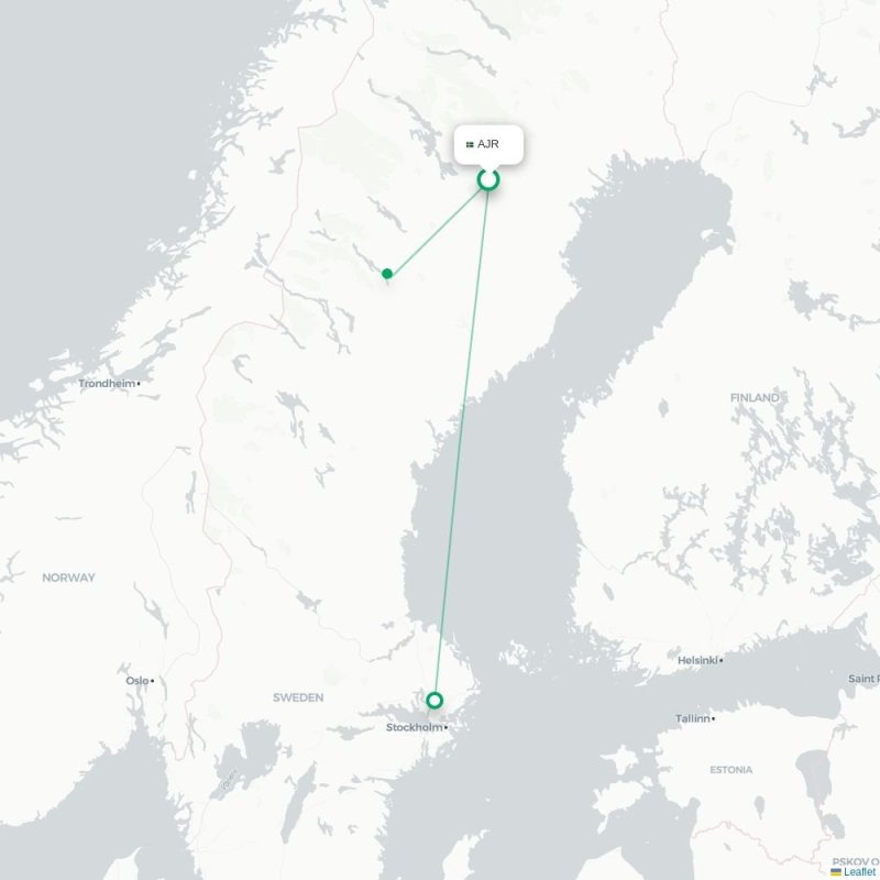 AJR - HMV route map