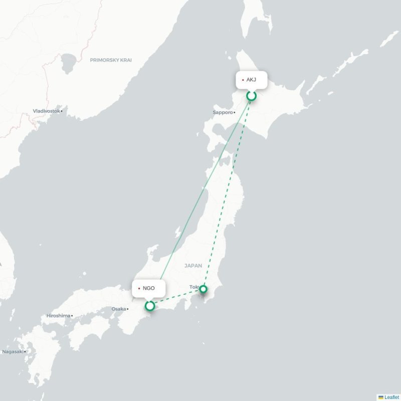 AKJ - NGO route map