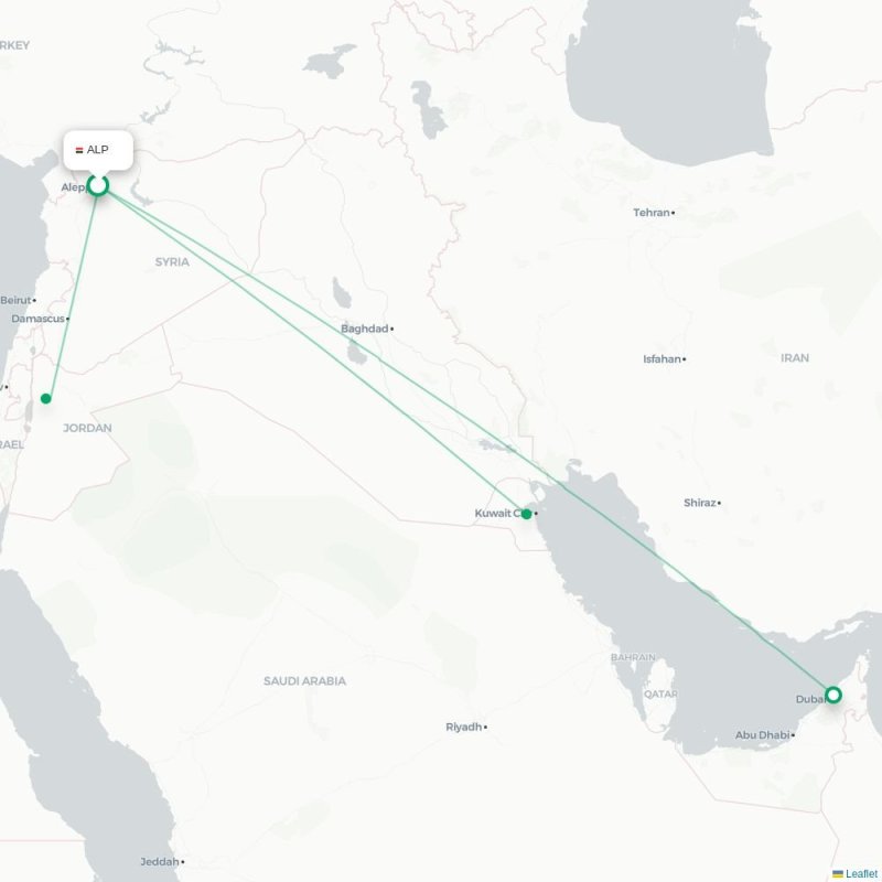 ALP - DWC route map