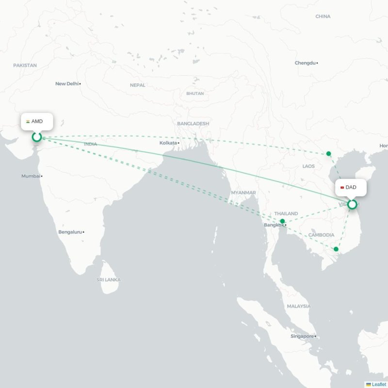 AMD - DAD route map
