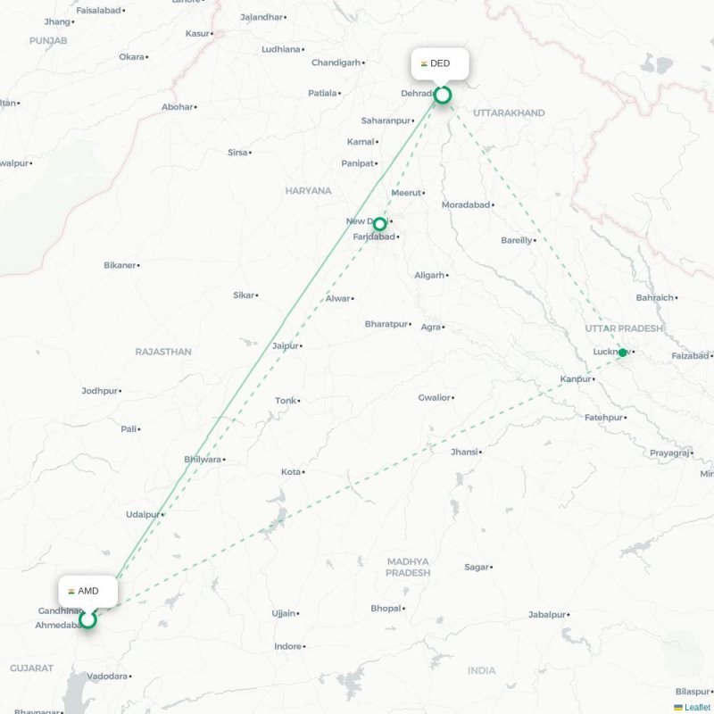 AMD - DED route map