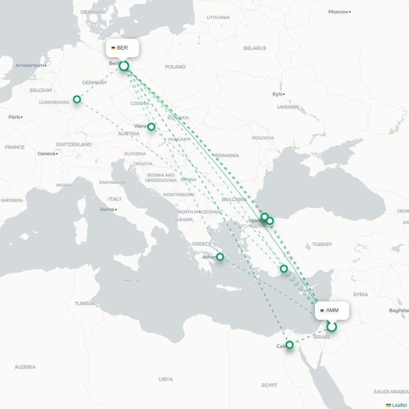 AMM - BER route map