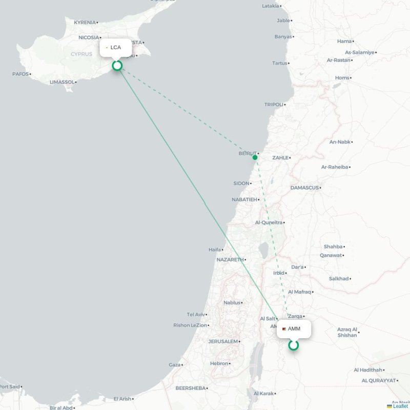 AMM - LCA route map