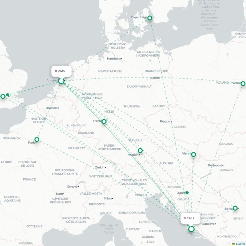 AMS - SPU route map