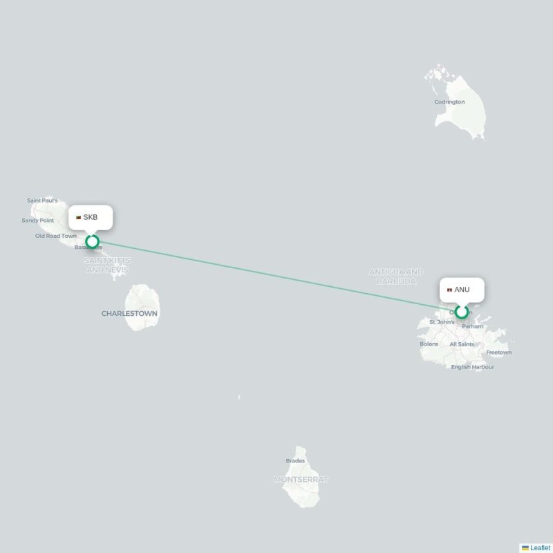 ANU - SKB route map