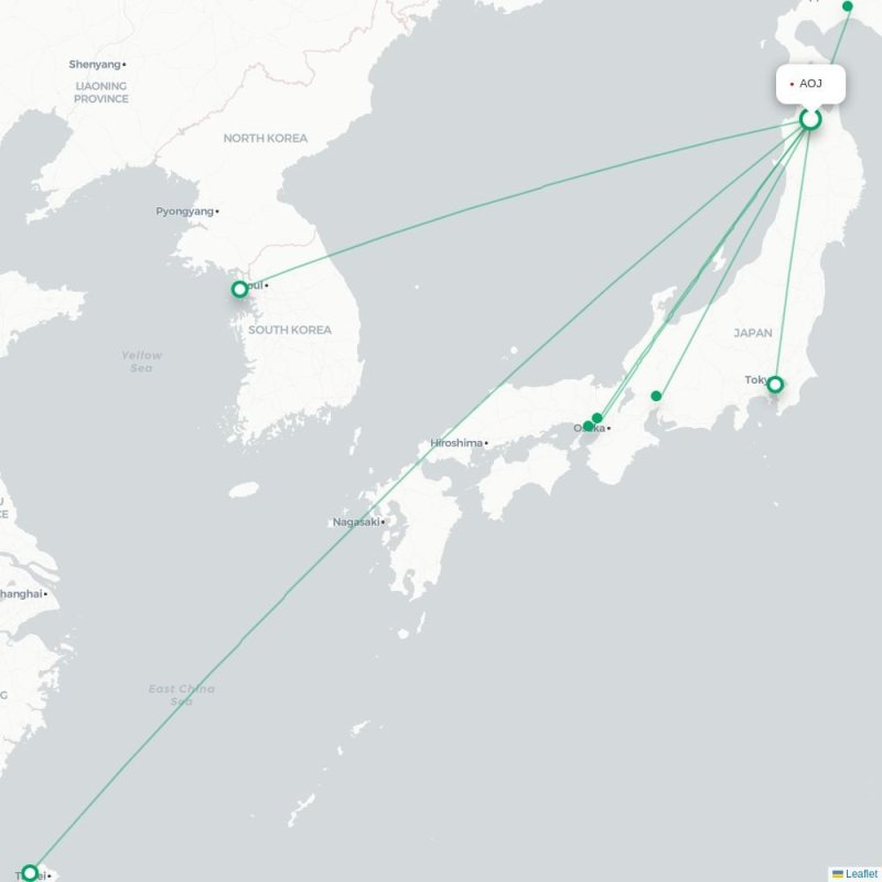 AOJ - NKM route map