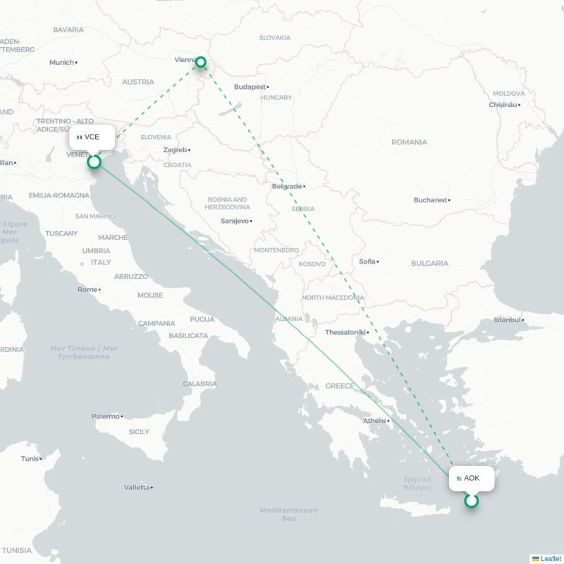 AOK - VCE route map